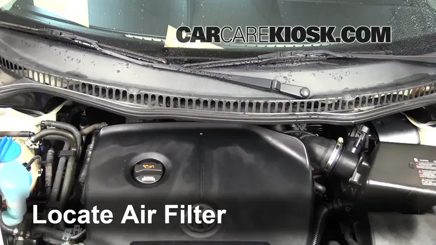 2005 Volkswagen Beetle GLS 1.8L 4 Cyl. Turbo Hatchback Air Filter (Engine)